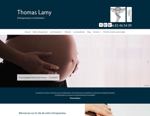 Thomas Lamy Colomiers, Chiropraxie