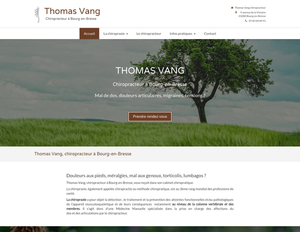 Thomas Vang chiropracteur Bourg-en-Bresse, Chiropraxie