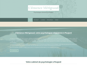 Clémence Mérigeaud Peujard, Psychologie