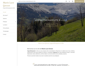 Marie Luce Greven Lille, Hypnose