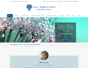 Anne - Sophie Le Maux Taden, Sophrologie