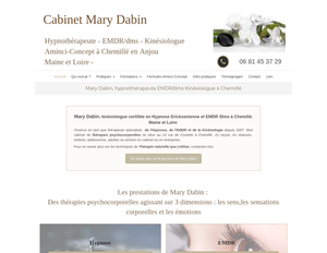Cabinet Mary Dabin Chemillé, Kinésiologie, Hypnose