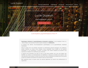 Lucile Dupleich Paris 14, Psychologie