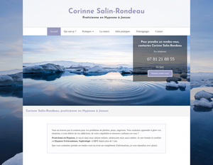 Corinne Salin-Rondeau Saint-Martial-de-Mirambeau, Hypnose