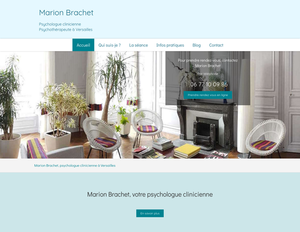Marion Brachet Versailles, Psychologie