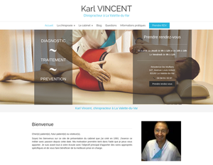 Karl Vincent La Valette-du-Var, Chiropraxie