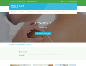 Réza BELLIS Paris 15, Dermatologie