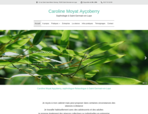 Caroline  Moyat Ayçoberry Saint-Germain-en-Laye, Sophrologie, Sophrologie