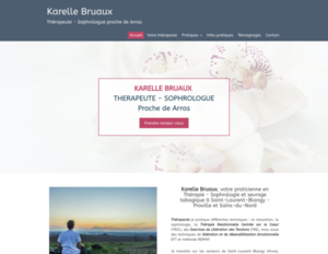 Karelle Bruaux Marcoing, Sophrologie