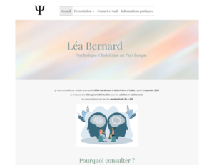 Léa Bernard Saint-Pierre-d'Irube, Psychologie, Psychologie, Psychothérapie