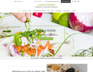 Justine MARIE Saint-Germain-la-Blanche-Herbe, Diététique et nutrition, Diététique et nutrition
