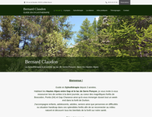 Bernard Claudon La Bâtie-Neuve, Psychothérapie