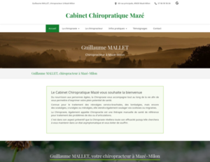 Cabinet Chiropratique Mazé Loire-Authion, Chiropraxie