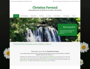 Christine Ferrand Espinasse-Vozelle, Naturopathie