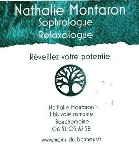 Nathalie Montaron Bouchemaine, Sophrologie, Massage bien-être