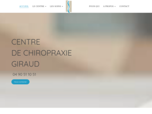 Centre de Chiropraxie Pierre Giraud Orange, Chiropraxie