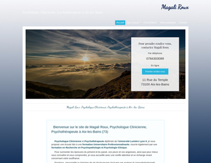 Magali Roux Tresserve, Psychologie