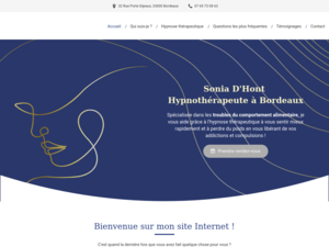 Sonia D'Hont Hypnothérapeute Bordeaux, Hypnose