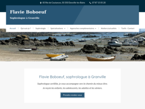Flavie  Boboeuf Donville-les-Bains, Sophrologie