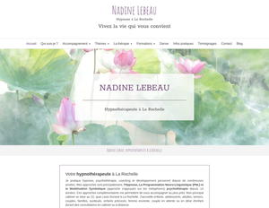 Nadine Lebeau La Rochelle, Psychothérapie
