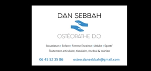 Dan SEBBAH Levallois-Perret, Ostéopathie