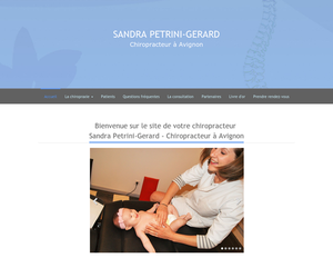 Sandra Petrini Avignon, Chiropraxie