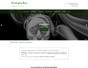 Christophe Ruiz Saint-Priest, Magnétisme