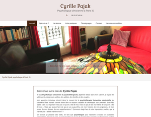 Cyrille Pajak Paris 15, Psychologie