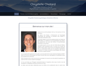 Chrystelle Chotard Rennes, Psychologie, Psychothérapie