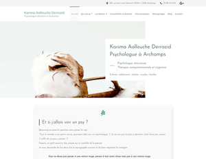 Karima Aallouche Derrazid Beaumont, Psychologie