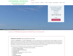 Catherine Lefresne Plomeur, Naturopathie