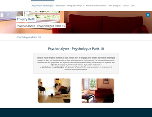 Thierry Roth Paris 10, Psychologie