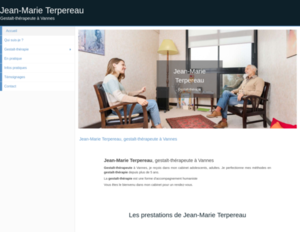 Jean-Marie Terpereau Vannes, Psychothérapie