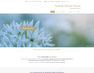 Nathalie Hérault Pineau Beaurepaire, Naturopathie, Réflexologie