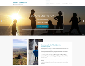 Elodie Lebreton Villiers-sur-Marne, Psychothérapie