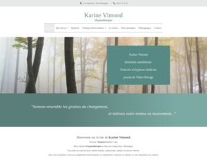 Karine Vimond Montigny, Hypnose