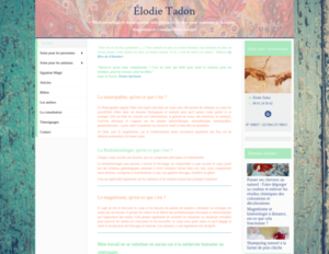 Élodie Tadon Ampus, Naturopathie, Médecine homéopathique