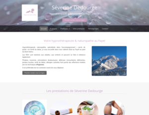 Séverine Dedourge Contamines-Montjoie, Hypnose, Naturopathie