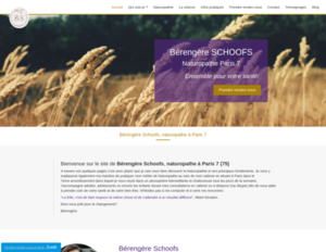 Bérengère Schoofs Paris 7, Naturopathie, Naturopathie