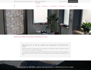 Marie-Anne MORIN chiropracteur Monistrol-sur-Loire, Chiropraxie