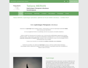 Tatiana MERIAN Bordeaux, Sophrologie