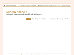 Karima Azerine Manosque, Hypnose