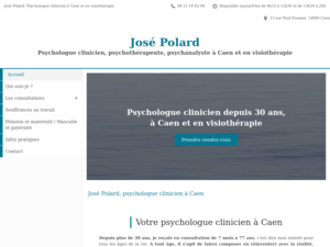 José Polard Caen, Psychologie