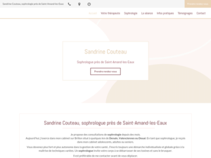 Sandrine Couteau Brillon, Sophrologie