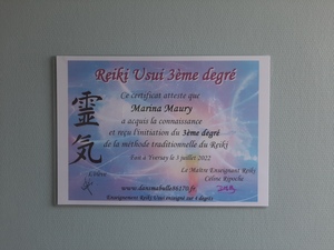 Marina Maury Avanton, Reiki, Coach de vie