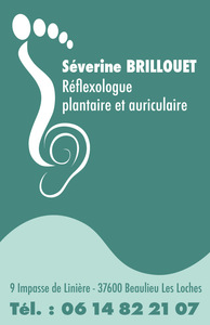 Séverine BRILLOUET Beaulieu-lès-Loches, Réflexologie