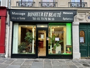 Salon de massage - BONHEUR ET BEAUTE Paris 8, Massage bien-être