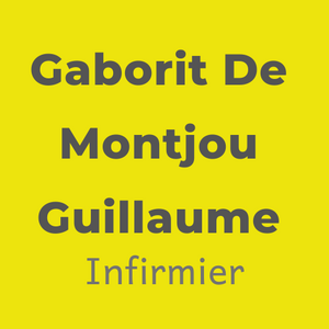 Gaborit De Montjou Guillaume Évreux, Soin infirmier
