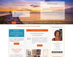 Evelyne Ridnik - Psychothérapeute, Psychanalyste Paris 9, Psychothérapie