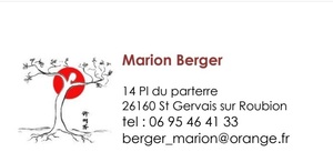 Marion Berger La Bégude-de-Mazenc, Shiatsu, Fleurs de bach